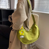 Large Capacity Waterproof Canvas Shoulder Bag for Women