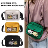 Women Cartoon Mini Messenger Versatile Bag Cell Phone Bags Crossbody Bags