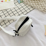 Women Casual Canvas Mini Shoulder Bag Ladies Wallet