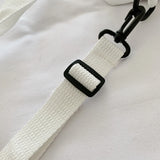Women Casual Canvas Patchwork Mini Shoulder Messenger Bag Ladies Wallet