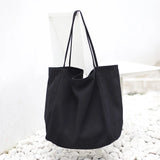 Women Casual Canvas Shoulder Bags Female Eco Cloth Handbag Tote Reusable