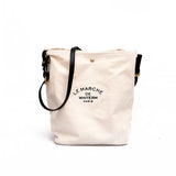 Women Casual Canvas Shoulder Bag with PU Leather Strap