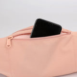 Women Nylon Chest Bags Sports Waist Packs Crossbody Bags