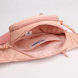 Women Nylon Chest Bags Sports Waist Packs Crossbody Bags