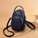 Casual Phone Bag Real Cowhide Messenger Bag Small Shoulder Bag