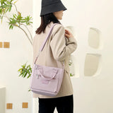 Casual Waterproof Shoulder Bag Messenger Purse Satchel Vintage Travel Top-Handle