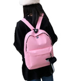 Women Canvas Backpack Travel School Bag Harajuku Shoulder Bag