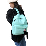 Women Canvas Backpack Travel School Bag Harajuku Shoulder Bag