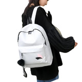Women Canvas Backpack Travel School Bag Harajuku Shoulder Bag