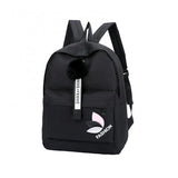 Women Canvas Backpack Travel School Bag
