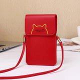 Women Casual Large Capacity Phone Bag Leather Female Single