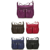 Women Casual Messenger Bag Waterproof Nylon Shoulder Bag Large Capacity