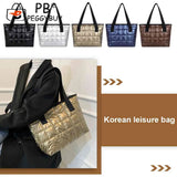 Women Casual Nylon Shoulder Bags Large Capacity Tote Handbags