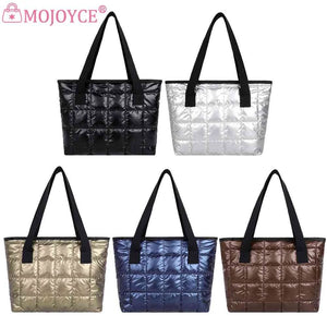 Women Shoulder Handbag Tote Bag Quilted Shopping Bags
