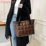 Women Shoulder Handbag Tote Bag Quilted Shopping Bags