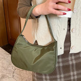 Women Casual Oxford Cloth Shoulder Tote Bag Multicolor Purse