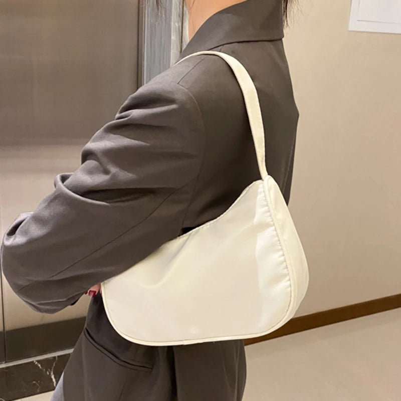 Women Casual Oxford Cloth Shoulder Tote Bag Multicolor Purse