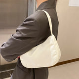 Women Casual Oxford Cloth Shoulder Tote Bag Multicolor Purse