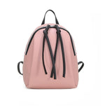 Women Casual PU Leather Mini Backpack Traveling Bags Student Bookbags