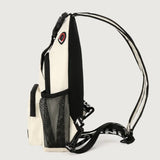 Casual Small Sling Backpack Travel Chest Bag With Earphone Hole