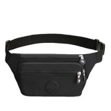 Women Casual Nylon Waist Pack Shoulder Bag for Travelling