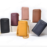 Women Casual Touch Screen Mobile Phone Shoulder Bag