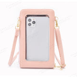 Women Casual Touch Screen Mobile Phone Shoulder Bag