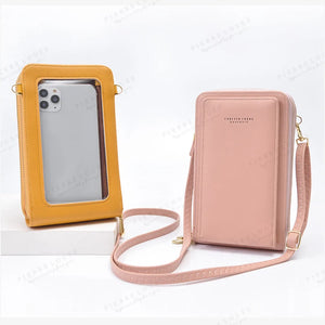 Women Casual Touch Screen Mobile Phone Shoulder Bag