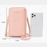 Women Casual Touch Screen Mobile Phone Shoulder Bag