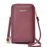 Women Casual Touch Screen Mobile Phone Shoulder Bag