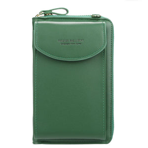 Women Casual Wallet Cell Phone Wallet Big Card Holders Wallet Handbag Purse