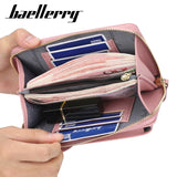 Women Casual Wallet Cell Phone Wallet Big Card Holders Wallet Handbag Purse