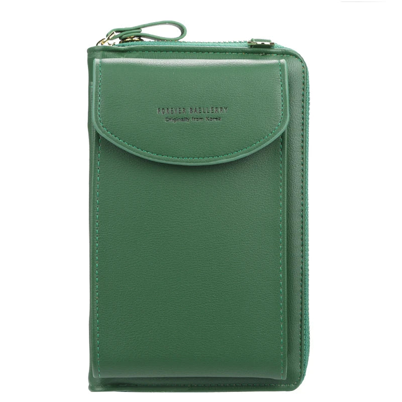 Women Casual Wallet Cell Phone Wallet Big Card Holders Wallet Handbag Purse