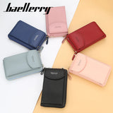 Women Casual Wallet Cell Phone Wallet Big Card Holders Wallet Handbag Purse