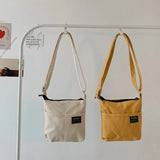 Women Casual Canvas Shoulder Bag Small Crossbody Bag Phone Purse