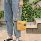 Women Casual Canvas Shoulder Bag Small Crossbody Bag Phone Purse