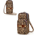 Women Cell Phone Pouch Mini Shoulder Bags Purse Crossbody Messenger Mobile Bag