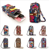Women Cell Phone Pouch Mini Shoulder Bags Purse Crossbody Messenger Mobile Bag