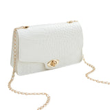 Women Chain Flap Bags Handbags Pu Leather Crossbody Bag Shoulder Messenger Bag