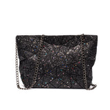 Geometry Luminous Shoulder Bag Crossbody Clutch Messenger Bags
