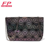 Geometry Luminous Shoulder Bag Crossbody Clutch Messenger Bags