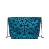 Geometric Shoulder Bag for Women Folding Crossbody Clutch Evening Bag