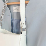 Women Chain Shoulder Bags PU Leather Crossbody Underarm Thread Lady Handbags