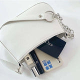 Women Chain Shoulder Bags PU Leather Crossbody Underarm Thread Lady Handbags