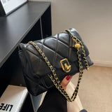 Women Chain Shoulder Cross Body Bags Small Purses High Soft PU Leather