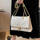 Women Chain Shoulder Cross Body Bags Small Purses High Soft PU Leather
