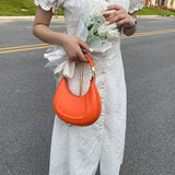 Women Chain Underarm Bag Dumpling Bag Shoulder Bag