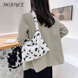 Cherry Pattern Print Shoulder Bag - Retro Small Purse for Women