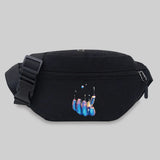 Hand Series Pattern Outdoor Waist Storage Bag