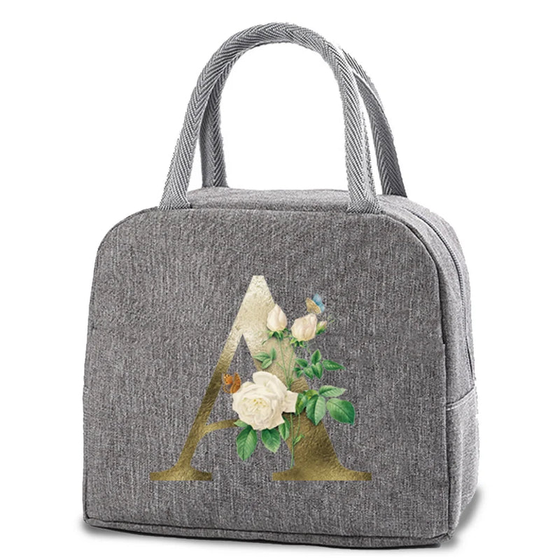 Women Child Insulated Lunch Bag Handbag Nurse Bento Food Lunchbox